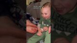 Cute Baby Giggles and Tickles Dad | Baby Troublemaker Pt. 7 | #funnyshorts #babyboy #babyshorts