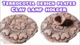 DIY Diya decoration tutorial!! clay plates and candle holders#terracotta#clayvideos#mittikalampviral