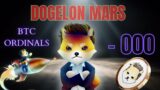 DOGELON MARS IS ABOUT TO CHANGE THE "MEME GAME " HEADED TO BTC ORDINALS , NEW WEBSITE !