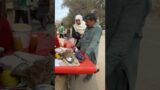 Family man selling pani puri #humanity #snacks #pakistan