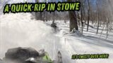 Finally some local tight woods riding! This rental guide RIPS!