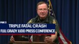 Grady Judd: Florida woman accused of going 100 mph before triple fatal crash