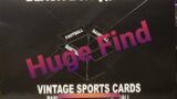 HUGE MICHAEL JORDAN FIND ! BEST VINTAGE MYSTERY BOX ! 2023 BLACK BOX VINTAGE , OLD TOPPS FLEER CARDS