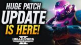 Helldivers 2 HUGE NEW PATCH UPDATE! Balance Changes! New Weather Effects! THIS IS GREAT!