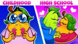 High school you VS Child you || funny situations