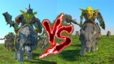 Hobgoblin Wolf Raiders VS Goblin Wolf Raiders. Total War Warhammer 3