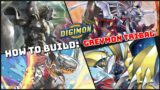 How To Build: GREYMON TRIBAL (Red & Black Bases Bt15/Bt16) | Digimon TCG