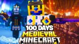 I Survived 100 Days in Cisco's MEDIEVAL Minecraft!
