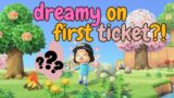I found my number one DREAMIE first try! | Animal Crossing: New Horizons