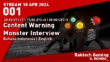 [ID/EN] Content Warning Monster Interview | Malam Jumat Main Game Horror
