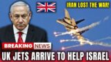 IRAN LOST THE WAR! ISRAELI AND BRITISH FIGHTER JETS AND THE US NAVY DESTROYED IRANIAN DRONES!