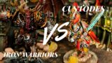 IRON WARRIORS VS ADEPTUS CUSTODES 10th Edition Battle Report. Our first YouTube video.