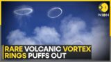 Italy: Volcano Mount Etna make smoke rings and lights up Sicilian sky | Latest News | WION