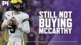 Jeremiah Sirles still isn't sold on the J.J. McCarthy plan