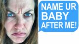 Karen Demands to Name My Baby!