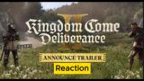 Kingdom Come Deliverance 2 Announce Trailer Reaction