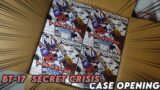 LET'S GOO!!! OPENING A CASE SECRET CRISIS! (Digimon Card Game BT-17)