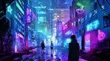 Lofi Beats – Cyberpunk City – 1 Hour