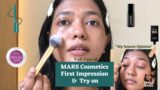 *MARS COSMETICS* FIRST IMPRESSION & TRYON | IN TAMIL | TRULY SANA |