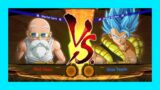 MASTER.ROSHI VS GOGETA SSJBLUE | DRAGONBALL FIGHTERZ*C1*1 ROUND