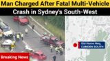 Man charged after fatal multi-vehicle crash in Sydney's south-west – Channel 86 Australia