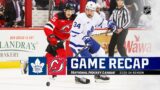 Maple Leafs @ Devils 4/9 | NHL Highlights 2024