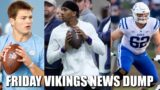 Minnesota Vikings News Dump (3.29.24) | Maye Daye, Penix Mightier, O-Line Crush