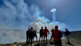 Mount Etna, Europe’s largest volcano, puffs giant ‘smoke rings’ into sky