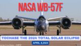 NASA WB-57s to Chase the 2024 Total Solar Eclipse