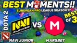 NaVi Junior vs MarsBet – HIGHLIGHTS – European Pro League Season 17 | Dota 2