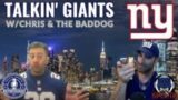 New York Giants | Live Giants Talk Chris and the Baddog Talkin Giants 2 weeks from the Draft