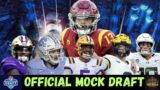 Official NFL Mock Draft With Trades