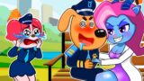 Oh No! Labrador, Why Do You Do That To Papillon? |Sheriff Labrador Animation