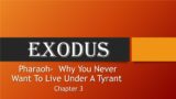 Pharaoh – Why You Never Want To Live Under A Tyrant – Pastor Glynn McMorris, March 20, 2024