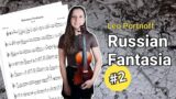 Portnoff Russian Fantasia No. 2 Violin Tutorial