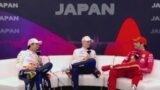 Post Race Press Conference Japanese Grand Prix(cheesy session at the end)