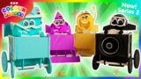 Printing Crew to the Rescue | Series 2 Episode 5 Clip | Kids Learn Colours | Colourblocks