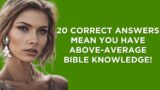 Prove That Your Bible Knowledge Is Perfectly Fine! | Bible Quiz | Bible Questions And Answers