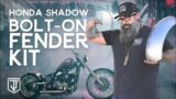 Quickest Rear Fender for Honda Shadow Bobber Full Install