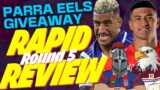 Rapid Review Round 5: Parra Eels Giveaway, Warriors Flying and Manly's Huge Upset