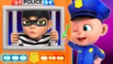 Rescue The Baby –  Police Chase Thief + Wheels On The Bus | More Nursery Rhymes & Rosoo Kids Songs