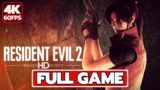 Resident Evil 2 Seamless HD Project Claire-A Longplay FULL GAME Walkthrough (4K 60FPS) No Commentary