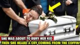 She Was About To Bury Her Kid, Then She Heard A Cry Coming From The Coffin!
