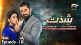 Shiddat Episode 18 [Eng Sub] Muneeb Butt – Anmol Baloch – Digitally Presented by PEL – 8th Apr 2024