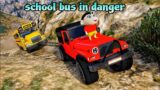 Shinchan and Sagar to the Rescue: Saving the School Bus in Danger