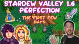 Stardew Valley 1.6 Perfection Let's Play – The First Few Days