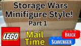 Storage Wars Lego Minifigure Style on Mail Time! Part 1 of 2