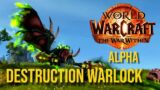 THE WAR WITHIN ALPHA FIRST LOOK! DESTRUCTION WARLOCK | COVERING HERO TALENTS – HELLCALLER,DIABOLIST