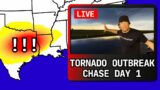 TORNADO OUTBREAK Threat East Texas to Louisiana