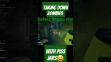 Taking Down Zombies with Piss Jars in Back 4 Blood